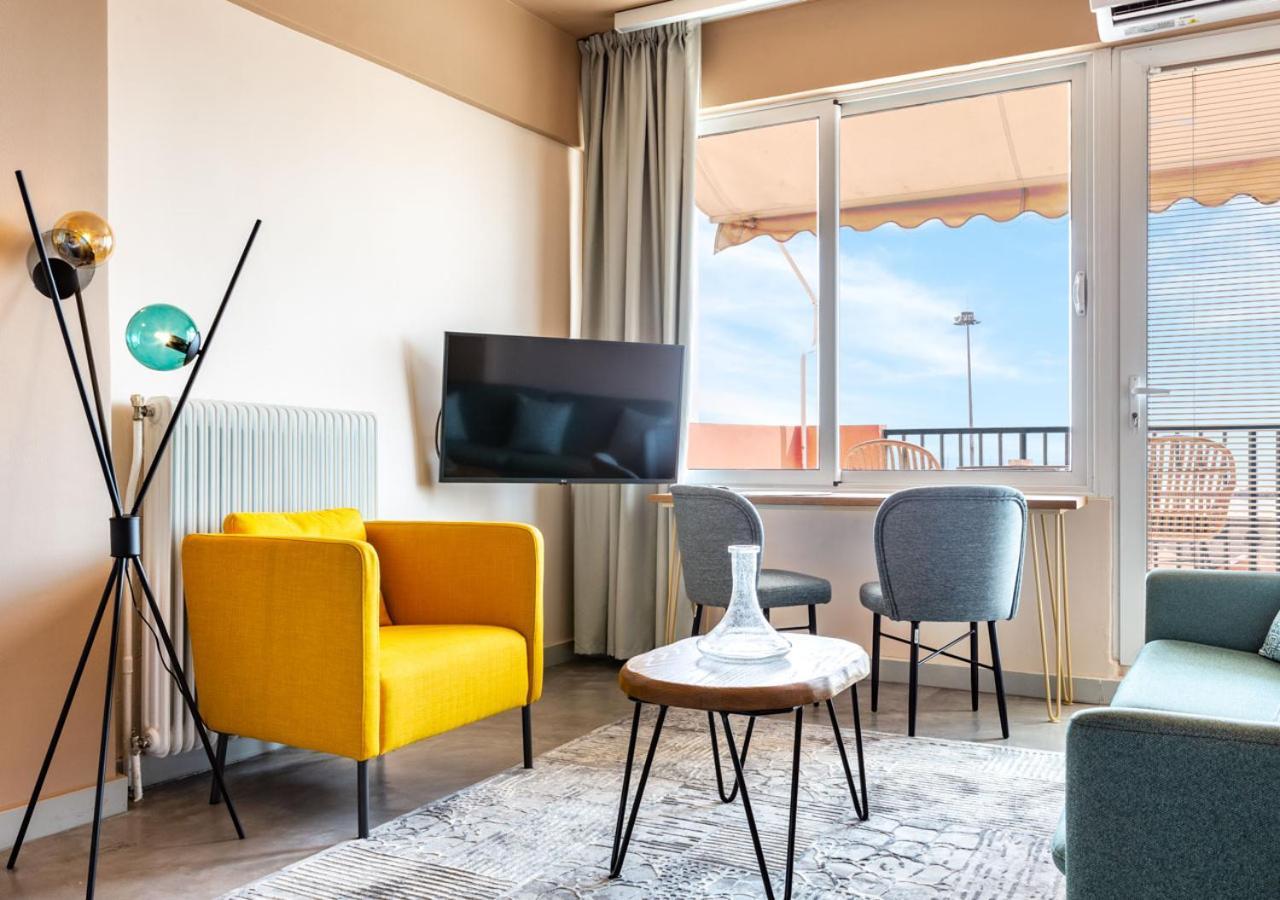 Limani'S Sea View Apartman Szaloniki Kültér fotó