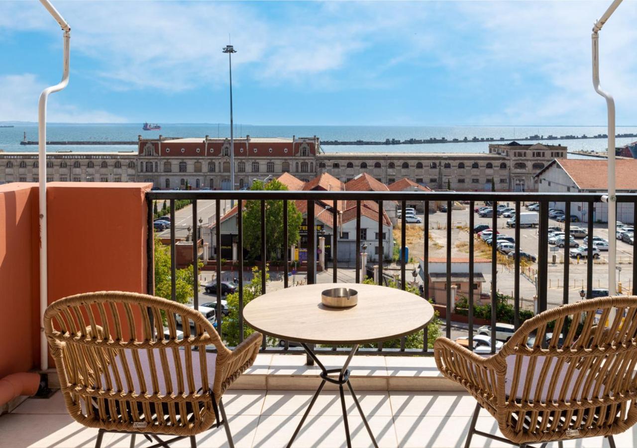 Limani'S Sea View Apartman Szaloniki Kültér fotó